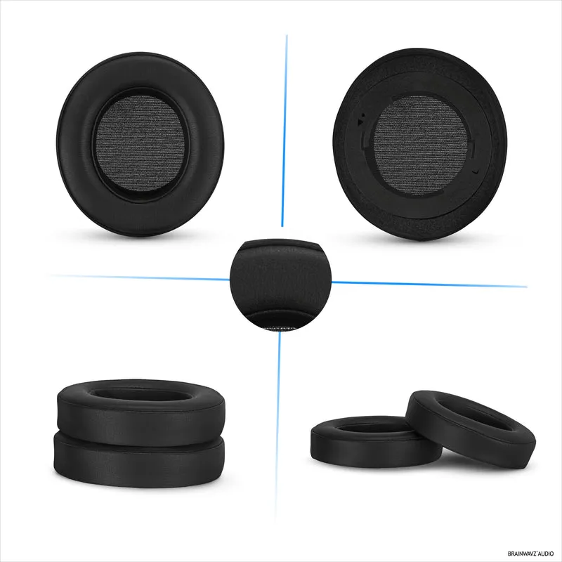Ohrpolster aus PU-Leder für Gaming-Kopfhörer Razer Kraken PRO V2 7.1, PU-Leder, Memory Foam