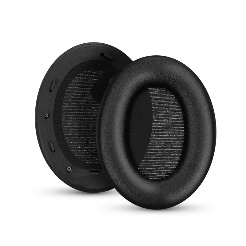 Pad Telinga Kulit Biri-biri untuk Fon Kepala Sony WH-1000XM4, Kulit Asli yang Lembut, Busa Memori Lebih Selesa, Tahan Lama & Tahan Lama