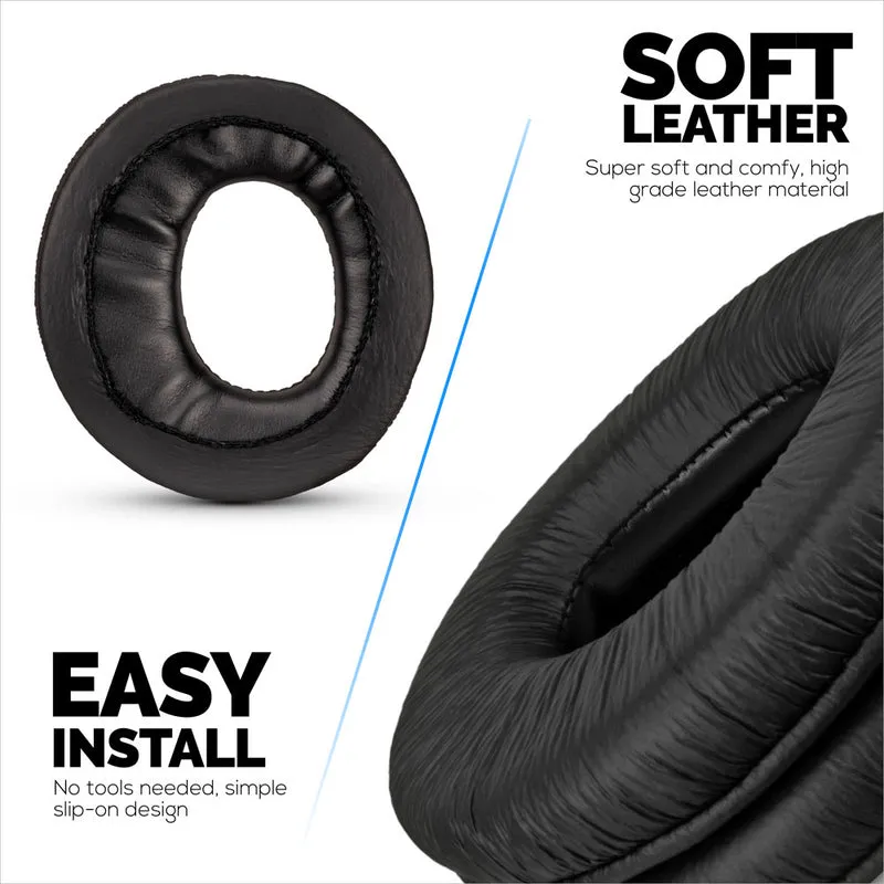 Pad Telinga Kulit Gantian untuk Alat dengar Sony RF985R, RF960R, RF960RK, RF970, RF970RK, RF925RK, RF865, RF865R, RF865RK, RF860, RF860F