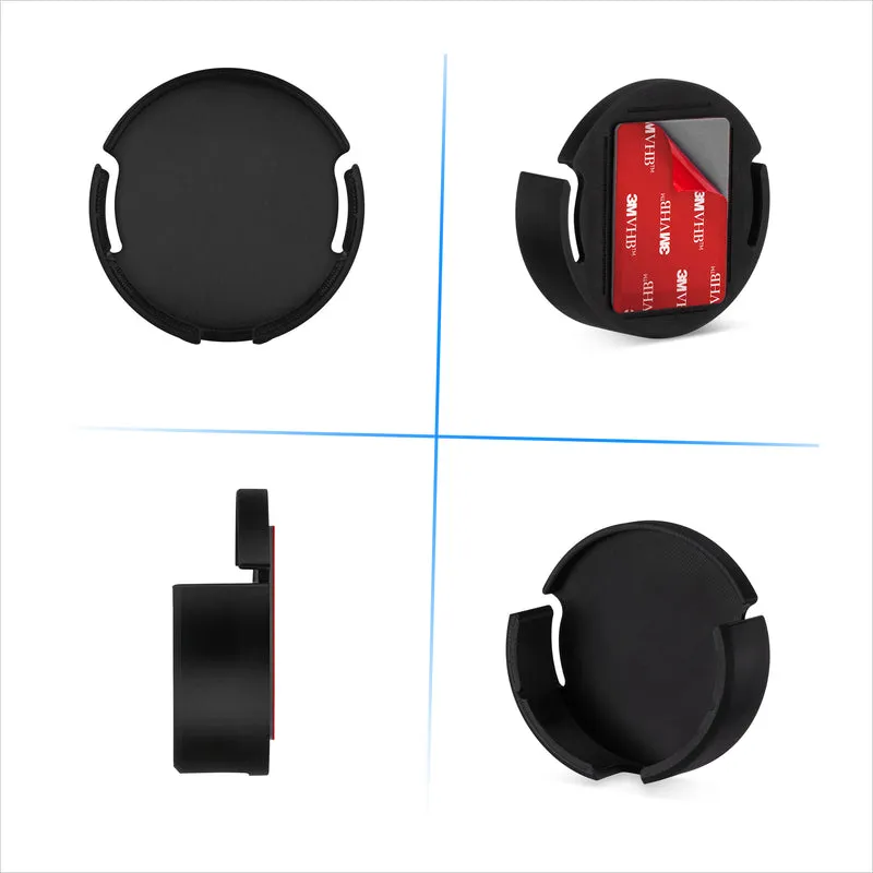 Dinding Pelekat & Penyangkut Lekap Di Bawah Meja untuk WiiM Mini AirPlay 2, Pita Pelekat Diri VHB yang Kuat, Pemegang Mudah Dipasang
