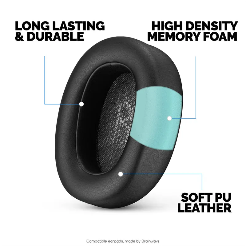 Pad Telinga Gantian untuk Fon Kepala JBL EVEREST ELITE 750 & 750NC - Kulit PU & Busa Memori