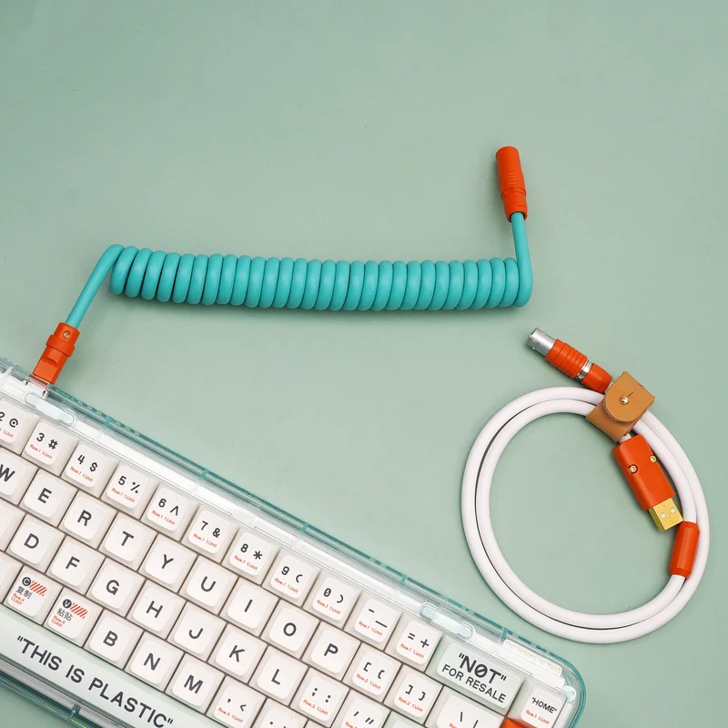 MelGeek Customized TPU Rubber Coil Cable Collection