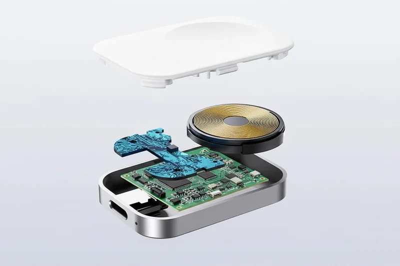 Kabellose Lade-Station für Armbanduhr & Smartphone