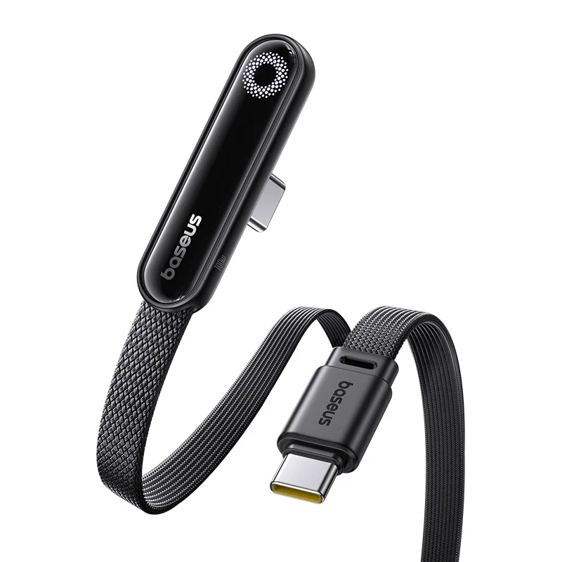 Baseus MVP3 USB-C Kabel 100W mit Winkelstecker und LED-Anzeige