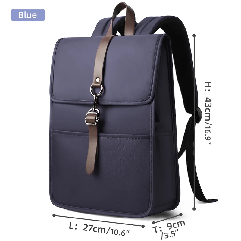Heroic Knight Herren-Rucksack 15,6 Zoll – Anti-Diebstahl Business Laptop-Rucksack mit USB-Anschluss