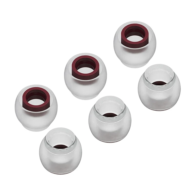【TRI Clarion】IEMS Ear tips, Silicone in Ear Monitor Eartips, S/M/L-Enhanced Treble, Reduce Sibilance