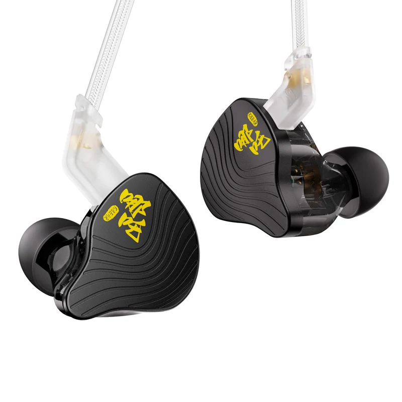 【KBEAR NZ02——Clearance】Dual Magnetic Circuit DD HIFI Earphones, Wired Gaming Earbuds