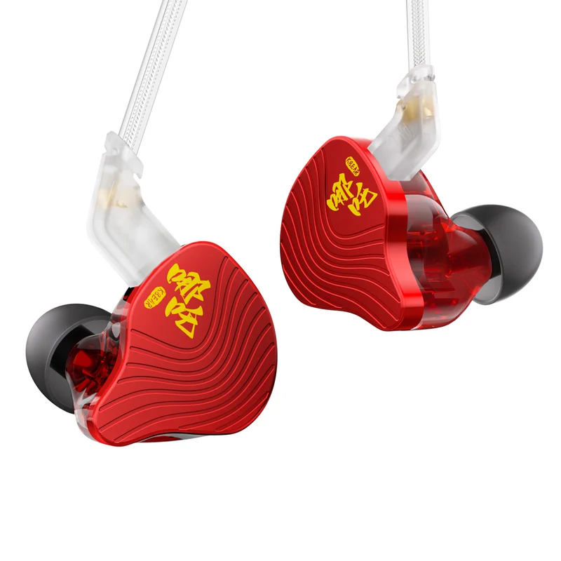 【KBEAR NZ02——Clearance】Dual Magnetic Circuit DD HIFI Earphones, Wired Gaming Earbuds