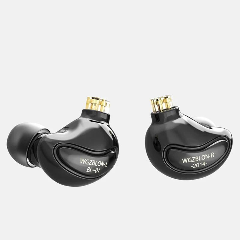 【WGZBLON BL01】10mm Carbon Diaphragm Dynamic Driver In Ear Earphone Earbuds
