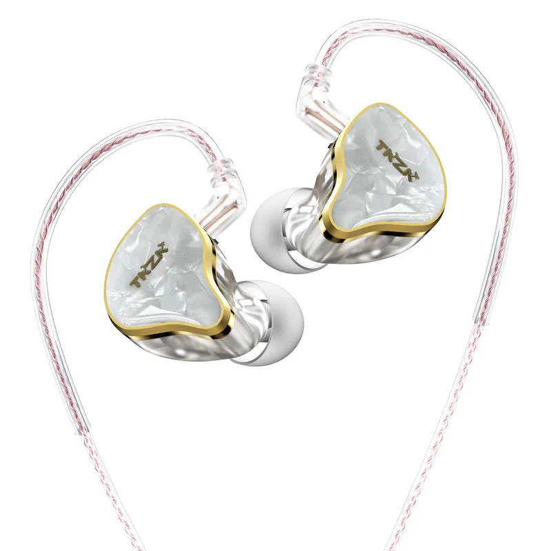 【TKZK TK02】Dual Magnetic Circuit DD In-ear Monitors IEM Headphones Wired Gaming Earbuds