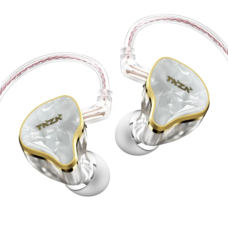 【TKZK TK02】Dual Magnetic Circuit DD In-ear Monitors IEM Headphones Wired Gaming Earbuds