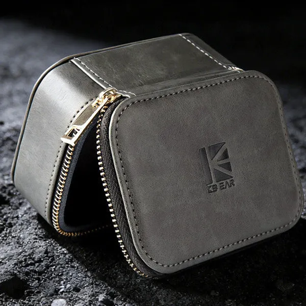 【KBEAR BP05】PU Large Zippered Earphone Storage Case