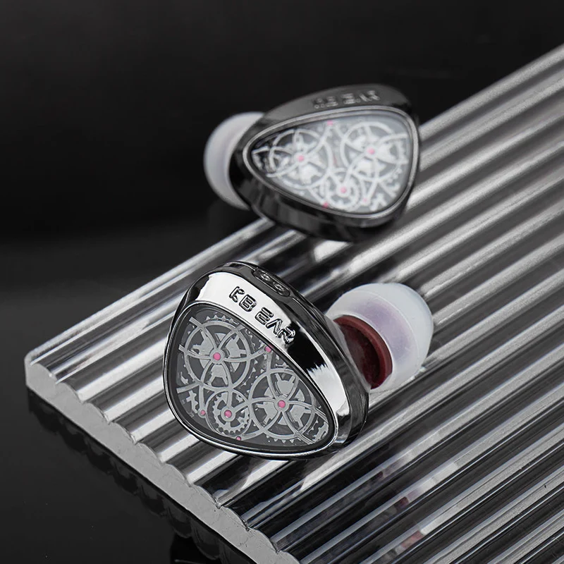 【KBEAR TB-Pro】Flagship 10MM PU+PEEK+DLC Composite Diaphragm DD in Ear Monitor Headphone, VGP Award Winner