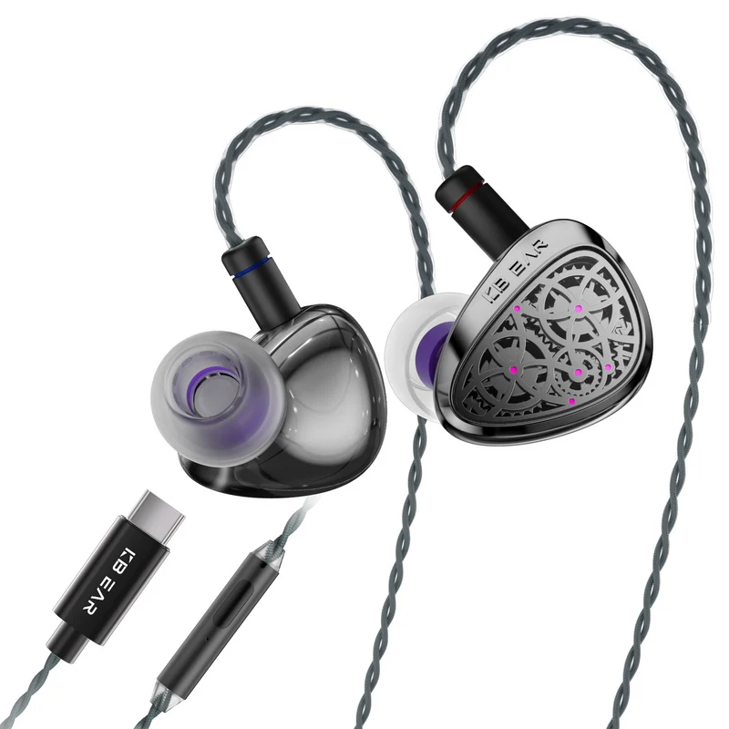 【KBEAR TB-Pro】Flagship 10MM PU+PEEK+DLC Composite Diaphragm DD in Ear Monitor Headphone, VGP Award Winner