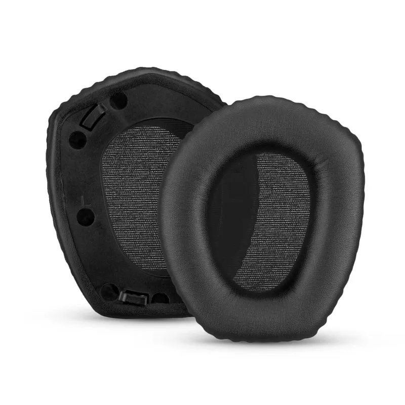 Ersatz-Ohrpolster für SENNHEISER-Kopfhörer RS165, RS175, RS185 und RS195 – weiches PU-Leder und weicher Schaumstoff