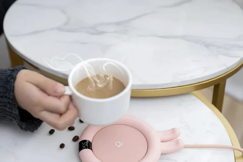 Elektrischer Kaffeetassenwärmer mit 3 Temperaturstufen