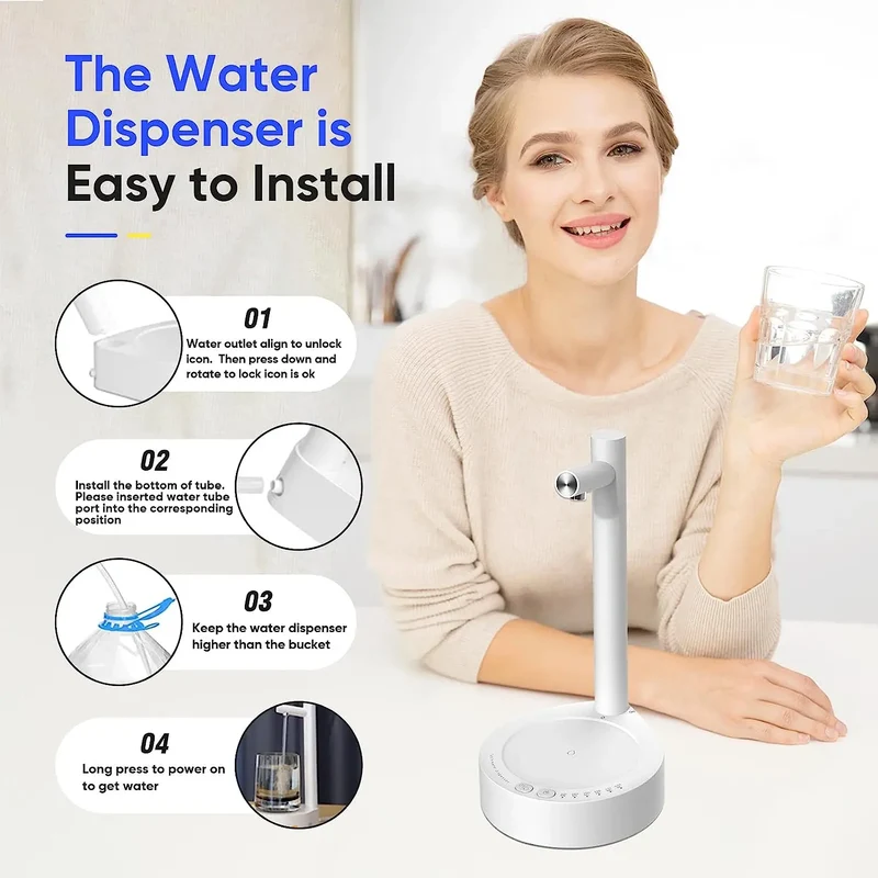 AquaAdjust - Smarter Tisch-Wasserspender