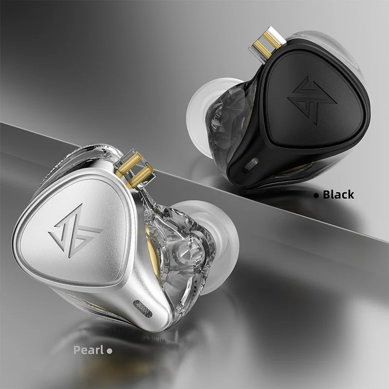 【KZ ZEX Pro——Clearance】Triple Hybrid Driver HiFi in Ear Earphone KZ ZEXPro IEMs Earbuds with Detachable 0.75mm 2Pin Silver-Plated Cable