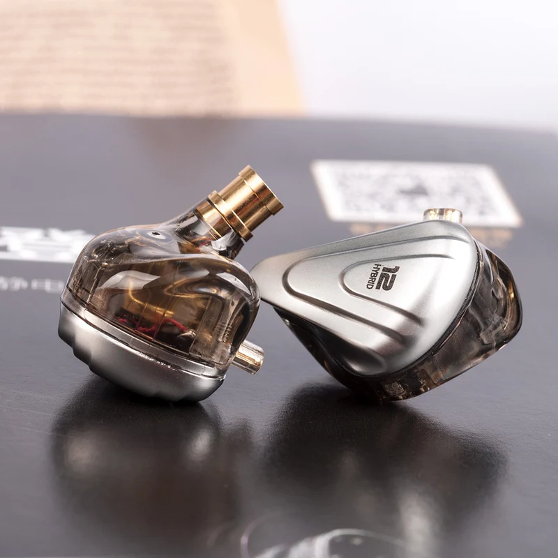 【KZ ZSX】5BA+1DD 6 Driver Hybrid in-Ear Monitors HiFi Earphones