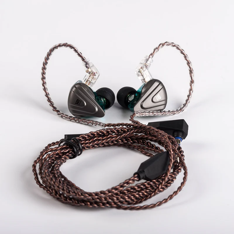 【KZ ZSX】5BA+1DD 6 Driver Hybrid in-Ear Monitors HiFi Earphones
