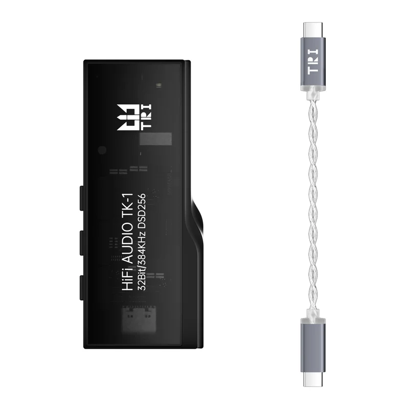 【TRI TK1 · Third Eye 】Portable Lossless DAC/AMP, HiFi Headphone Amplifier, Portable USB DAC Lossless Mini Audio Amps
