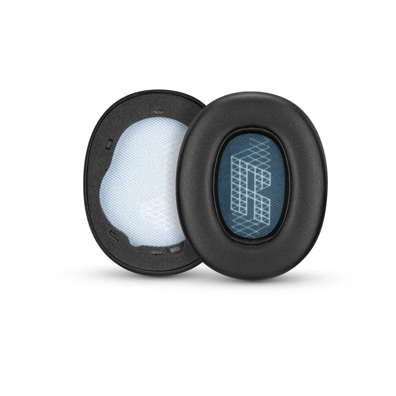 Ersatz-Ohrpolster für JBL E65 (E65BT E65BTNC), Live 650 (650NC 650BTNC), Live 660 (660NC 660BTNC) und Duet NC, weiche PU-Lederkissen