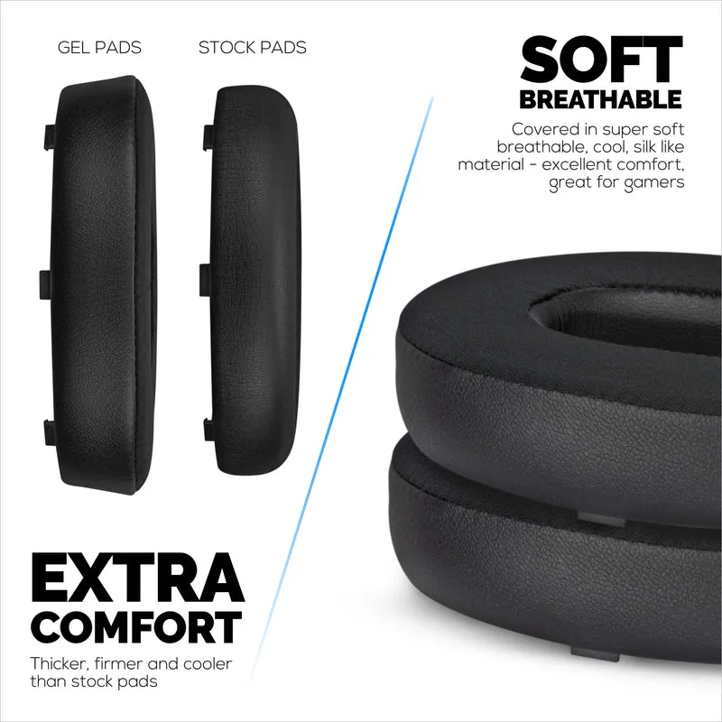 Bose NC700 Hybrid-Ersatz-Ohrpolster mit Gel, Memory-Schaum, atmungsaktiven Stoffen und weichem PU-Leder