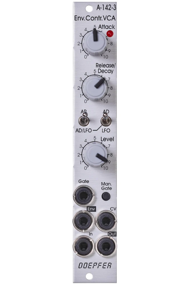 Doepfer A-142-3 Envelope/LFO Controlled VCA