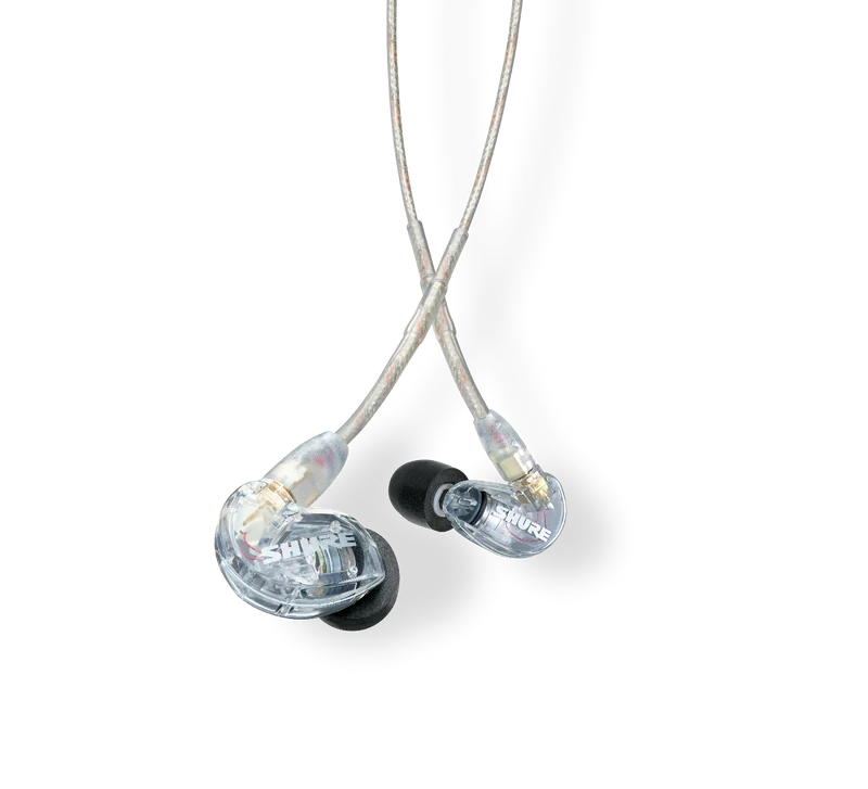 Shure SE215-CL-EFS In-Ear Earphones (Clear)
