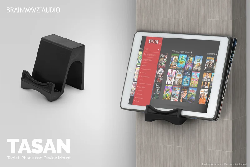 Tasan Telefon- und Tablet-Ständer zur Tisch- und Wandmontage