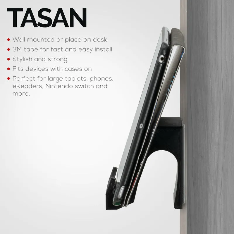 Tasan Telefon- und Tablet-Ständer zur Tisch- und Wandmontage