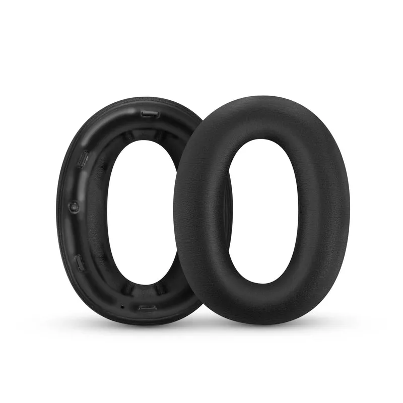 Sony WH-1000XM2 & MDR-1000X Ersatz-Ohrpolster – Ohrpolster aus weichem PU-Leder und Memory-Schaum für zusätzlichen Komfort, einfache und schnelle Installation