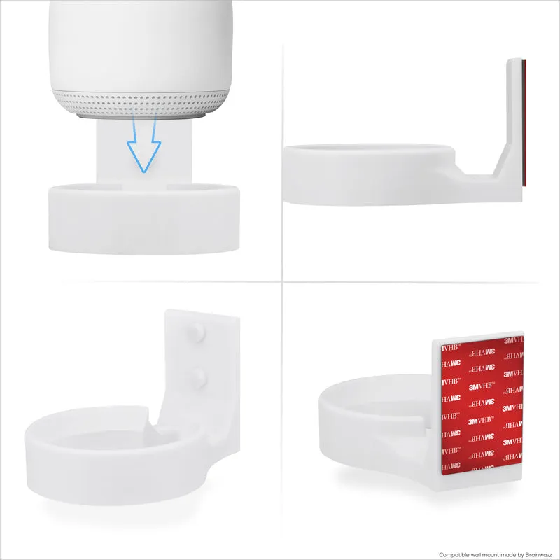 Wandhalterung für Google Nest Router und Nest WiFi Point, einfach zu installierende Halterung, reduziert Störungen und Unordnung