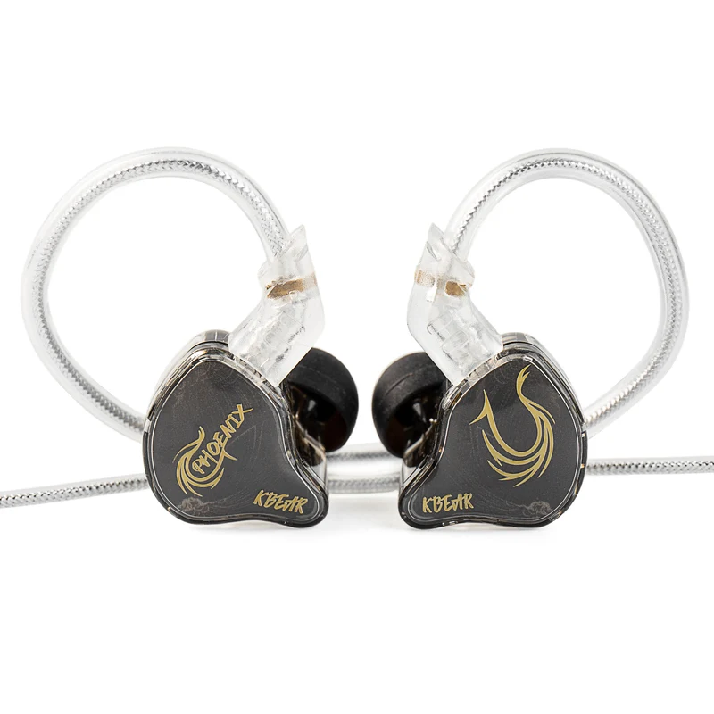 【KBEAR Phoenix——Clearance】10mm DD with Double Magnet and PET Diaphragm IEM in Ear Monitors