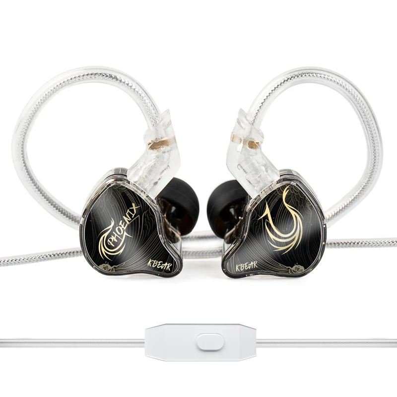 【KBEAR Phoenix——Clearance】10mm DD with Double Magnet and PET Diaphragm IEM in Ear Monitors
