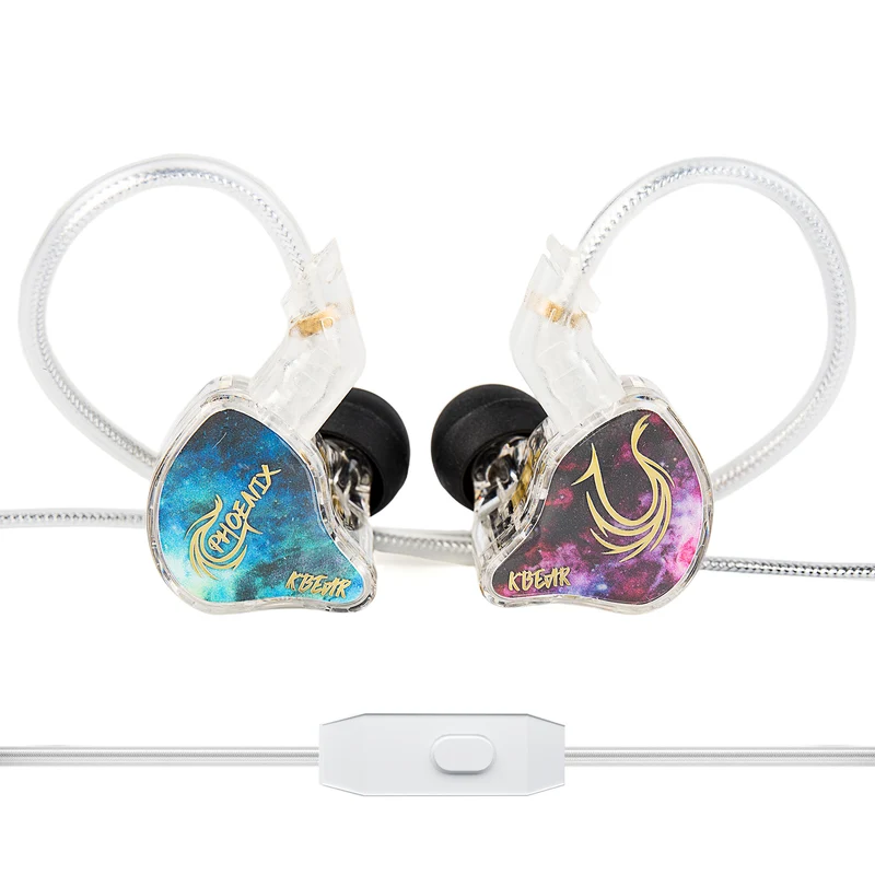 【KBEAR Phoenix——Clearance】10mm DD with Double Magnet and PET Diaphragm IEM in Ear Monitors