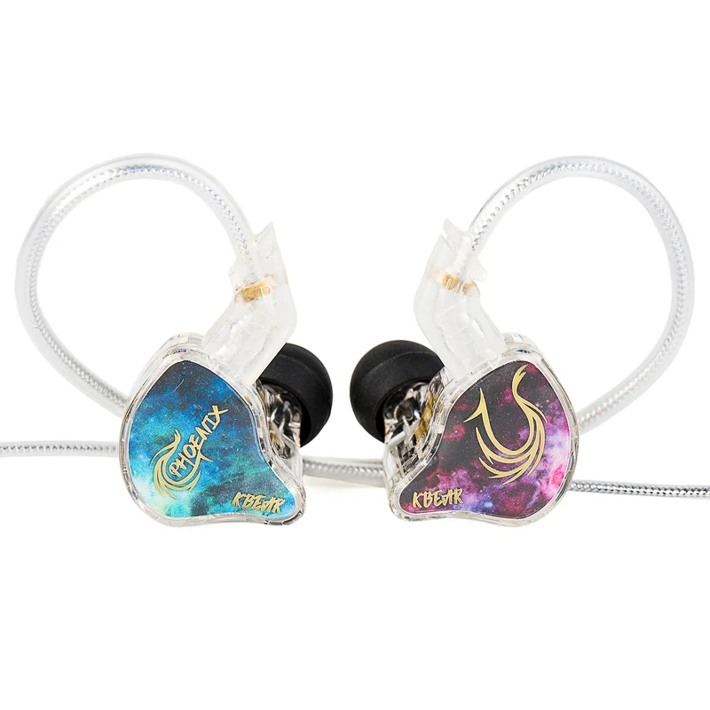【KBEAR Phoenix——Clearance】10mm DD with Double Magnet and PET Diaphragm IEM in Ear Monitors
