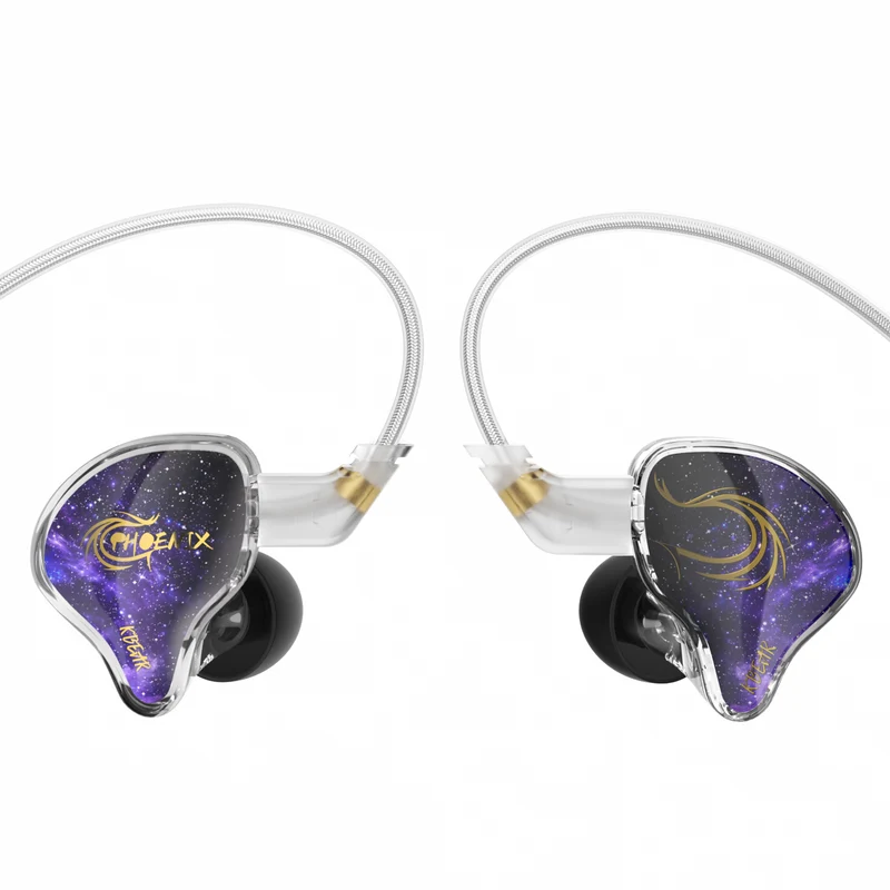 【KBEAR Phoenix——Clearance】10mm DD with Double Magnet and PET Diaphragm IEM in Ear Monitors
