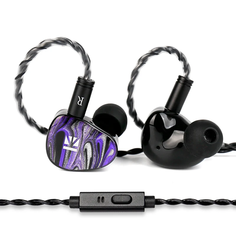 【KBEAR Alkaid KB03——Discontinued】1 DD+1 BA+1 Bone Conduction Hybrid HiFi IEM Earphones