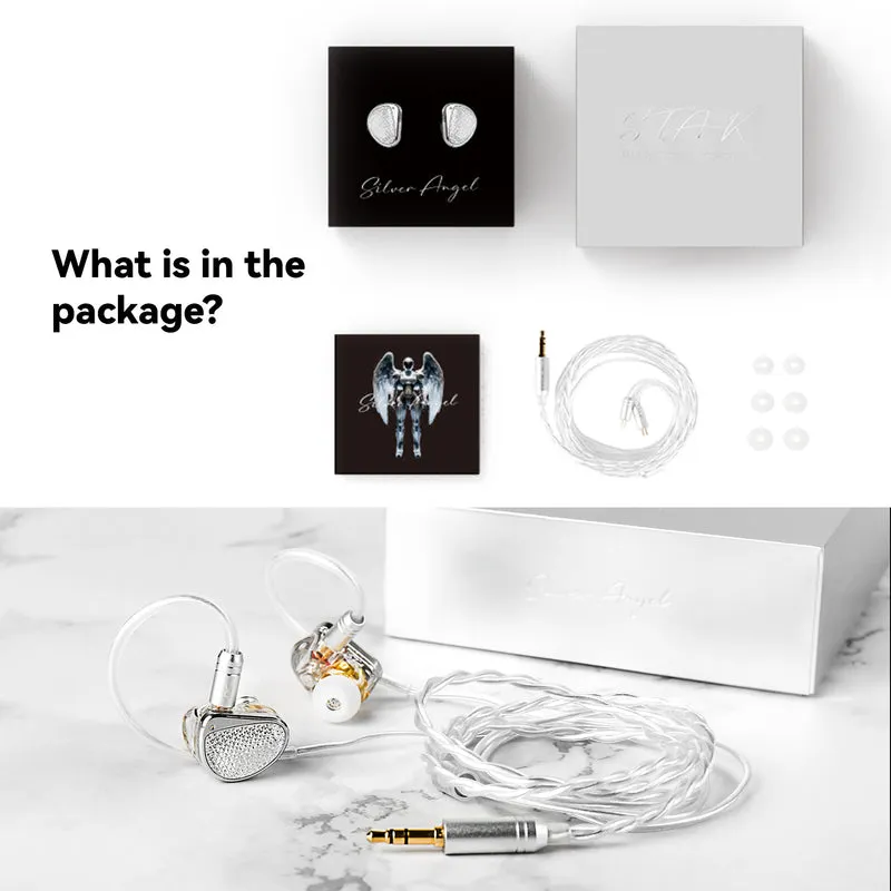 【EarAcoustic Audio STA-K】Dual Dynamic Drivers HiFi in Ear Earphones