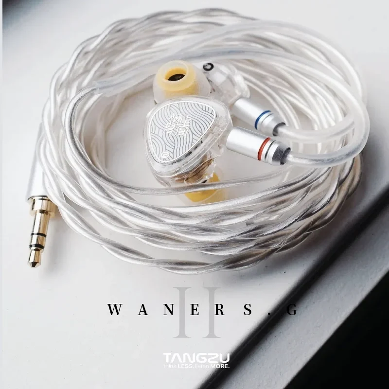 【TANGZU WANER SG 2】10mm Dynamic Driver PET Diaphragm in Ear Monitor IEM Earbuds