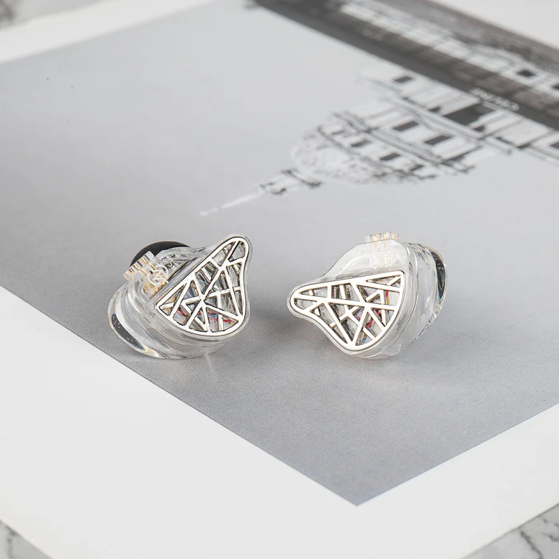 【CCZ March NC02——Clearance】in Ear Monitors Composite Magnetic DD HiFi Earphones, Powerful HiFi Sound