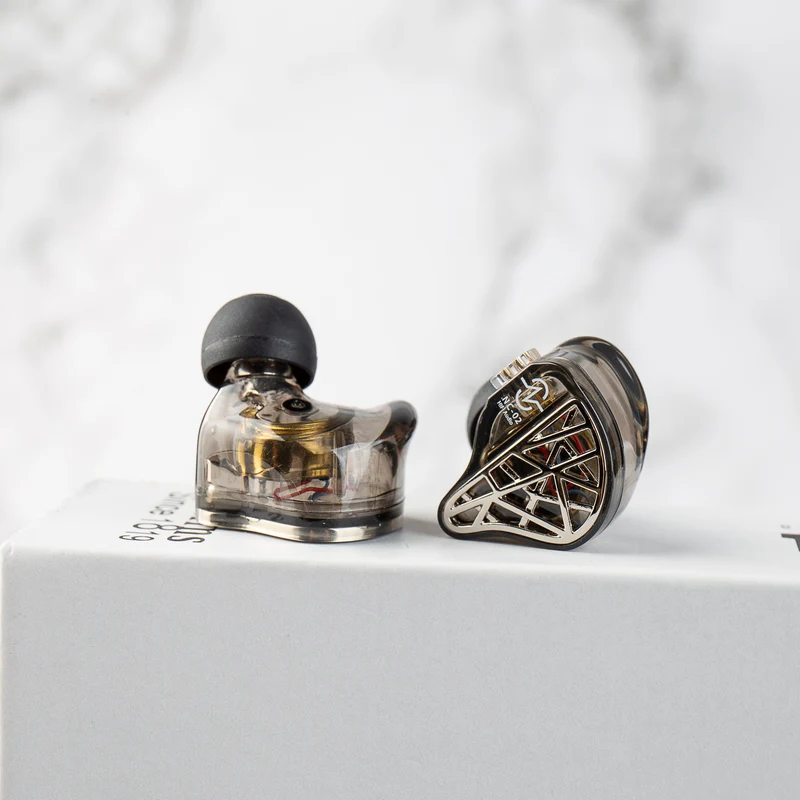 【CCZ March NC02——Clearance】in Ear Monitors Composite Magnetic DD HiFi Earphones, Powerful HiFi Sound