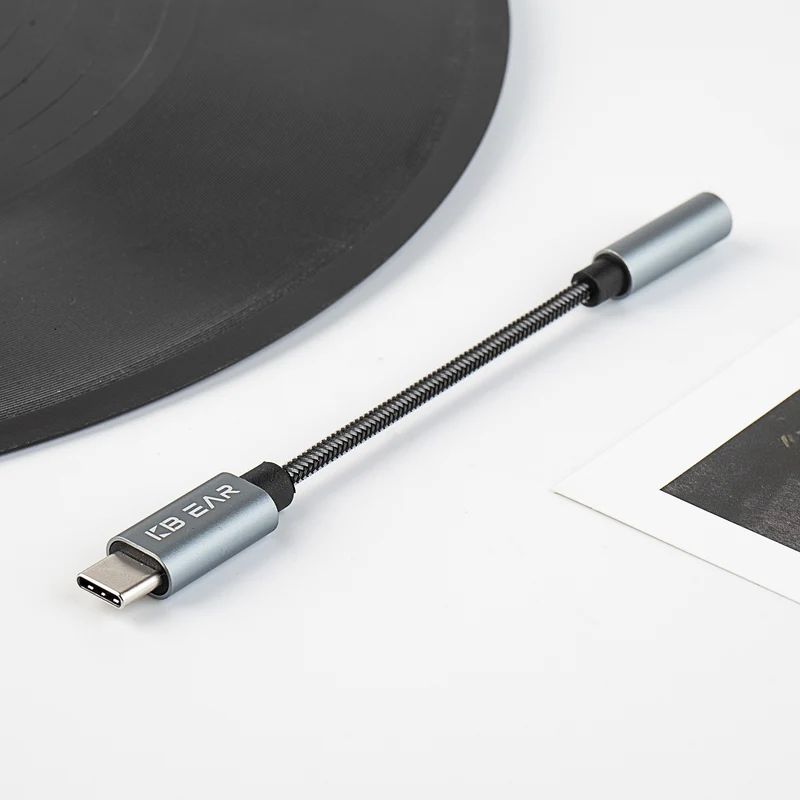 【KBEAR Shadow——Clearance】 Type C to 3.5mm Decoding Adapter HIFI Lossless Sound