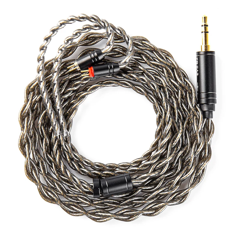 【KBEAR DarkJade——Clearacne】 4 Strands 252 Cores Silver-plated OFC HIFI Upgrade Cable