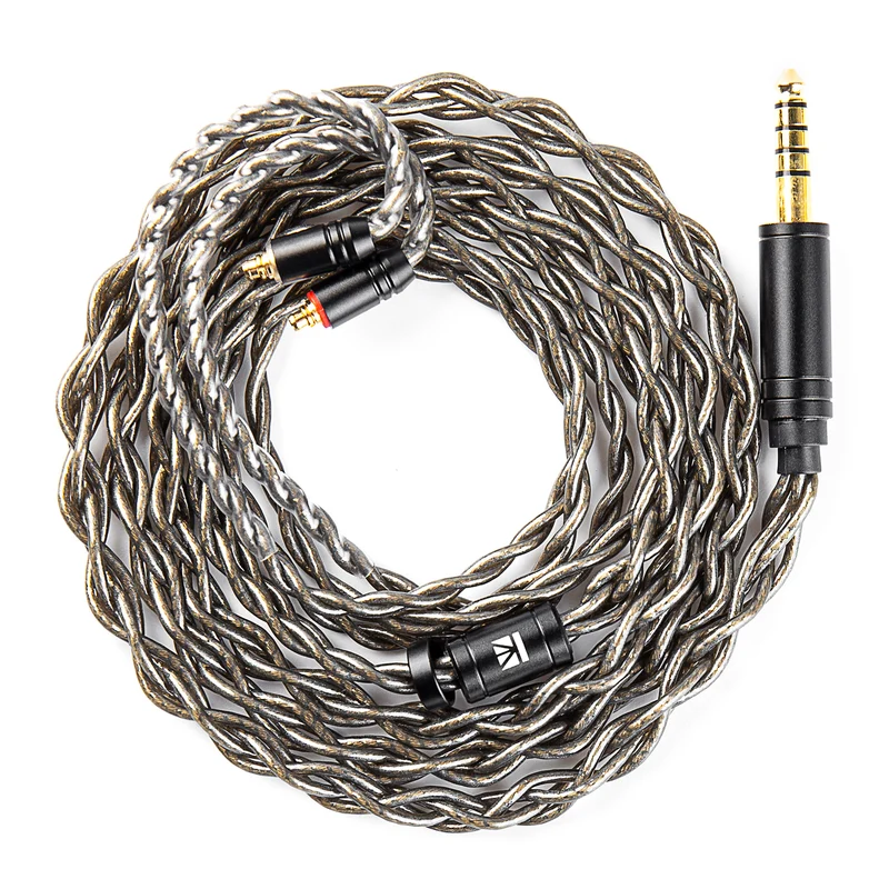 【KBEAR DarkJade——Clearacne】 4 Strands 252 Cores Silver-plated OFC HIFI Upgrade Cable