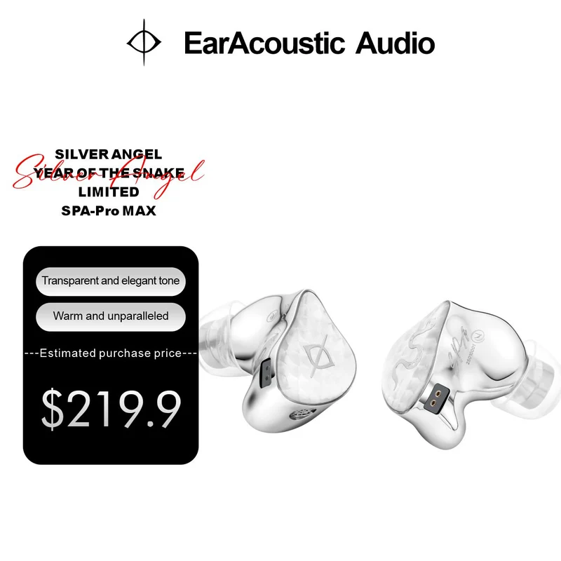 【EarAcoustic Audio SPA-Pro】11.4mm Graphene Diaphragm Dual Magnetic Circuit DD IEM Headphones Earbuds