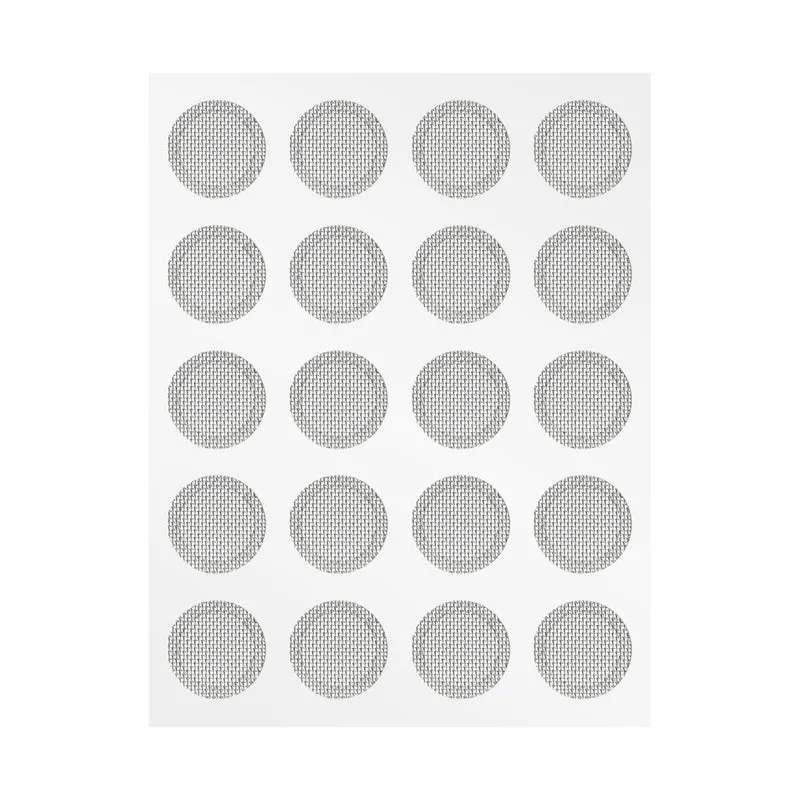 【CCZ Tuning Mesh Silver Earbuds Filters】in-Ear Headphones Protective Filter Mesh, Acoustic Mesh 10 Pairs