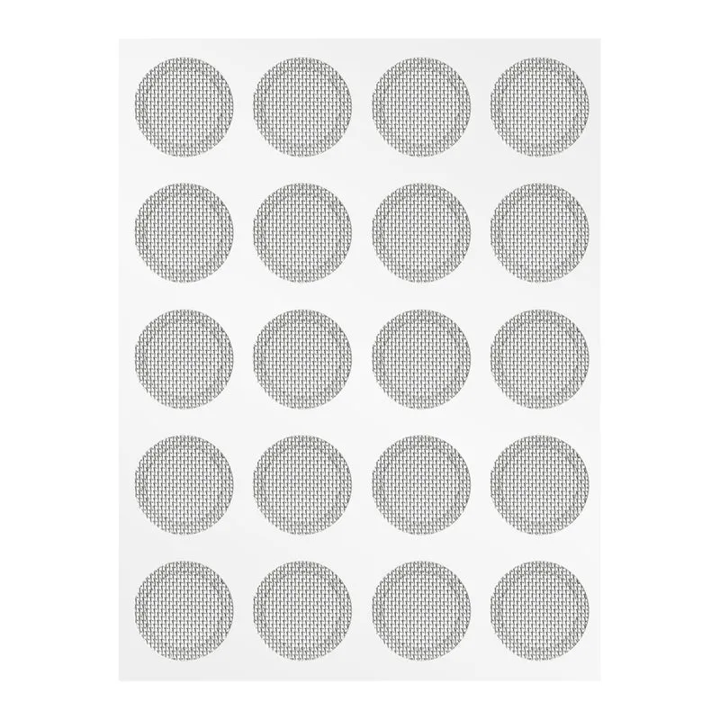【CCZ Tuning Mesh Silver Earbuds Filters】in-Ear Headphones Protective Filter Mesh, Acoustic Mesh 10 Pairs