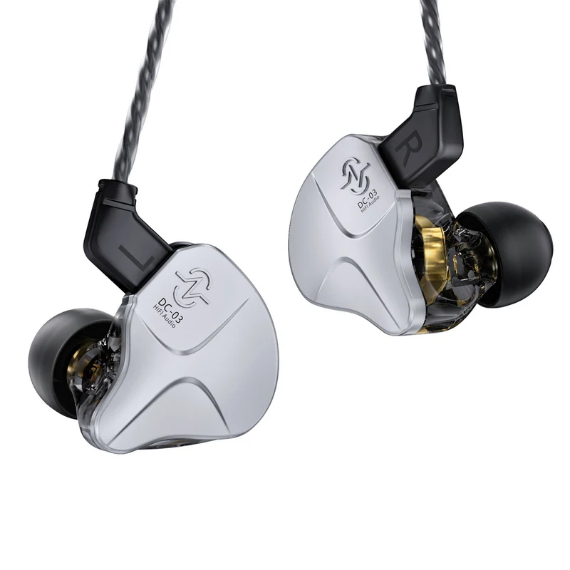【CCZ DC03 Sonata】 in ear Monitor Dual Magnetic&Dynamic Driver HiFi Earphones